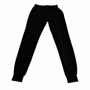 Sevego Jogger Sweatpants Mens Medium Drawstring Pockets Taper Leg Black Tall NWT